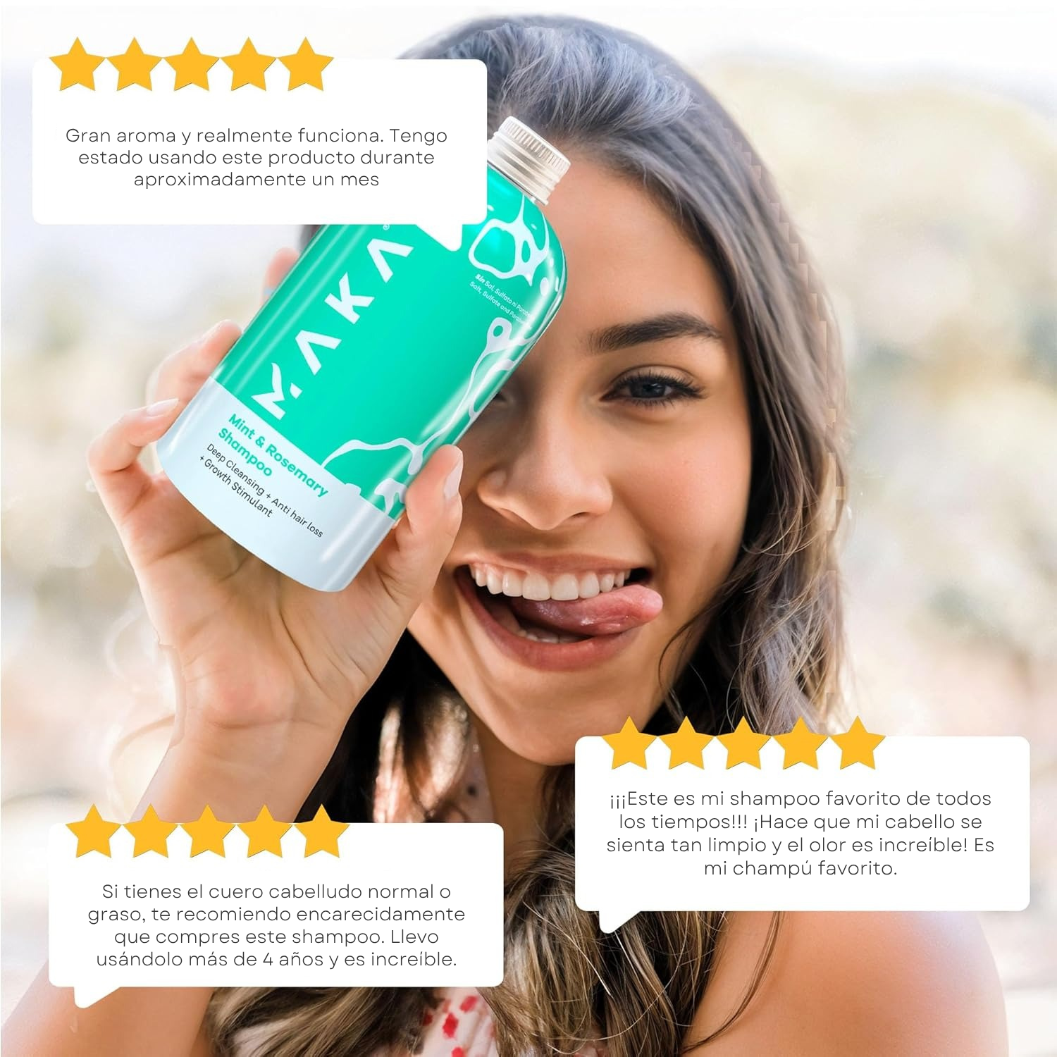 SHAMPOO DE MENTA Y ROMERO