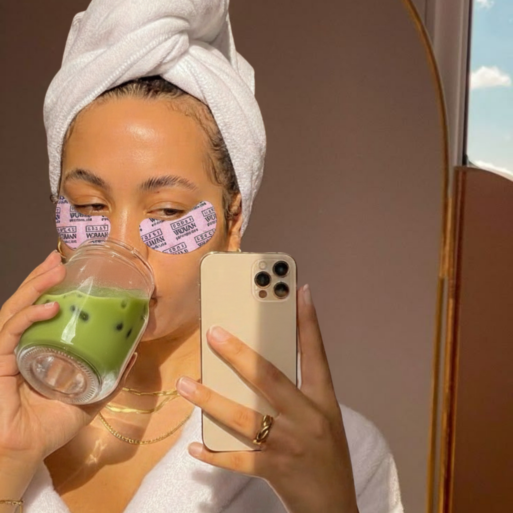 PEPTIDES GLOW EYE PATCHES